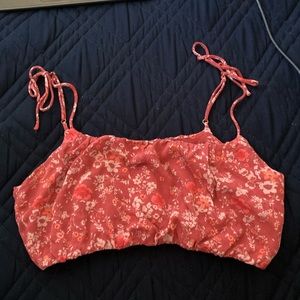 Wild Fable xS Flowered Top